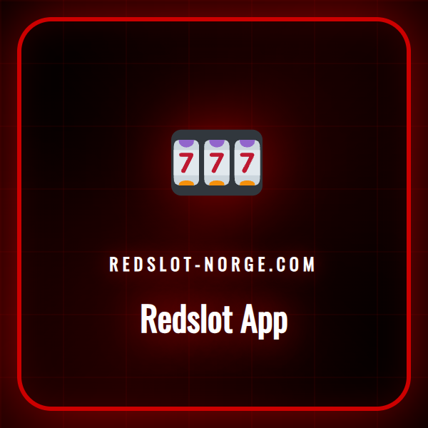 En spiller som bruker Redslot App på en mobiltelefon foran en bærbar PC.