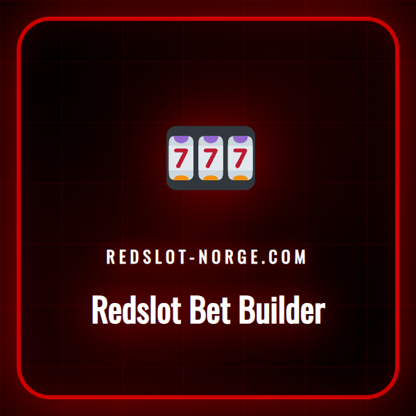 En norsk spiller som bruker Redslot Bet Builder på mobilen sin.