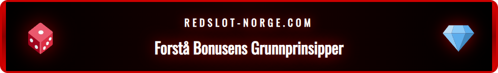 Illustrasjon av Redslot bonusregler med nøkkelvilkår fremhevet.