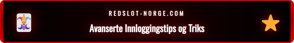 Skjermbilde som viser avanserte sikkerhetsinnstillinger for Redslot.