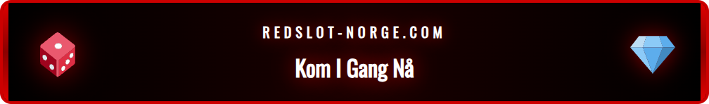 Visuell guide for å starte ditt første Redslot innskudd i 2026.