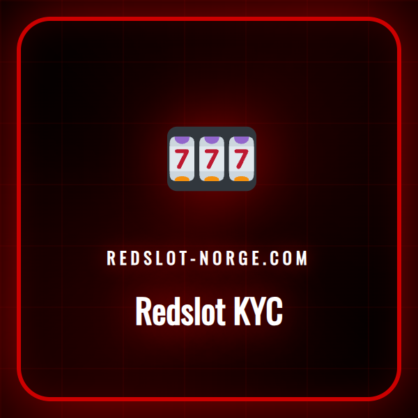 En person som holder et ID-kort foran en dataskjerm for Redslot KYC verifisering.