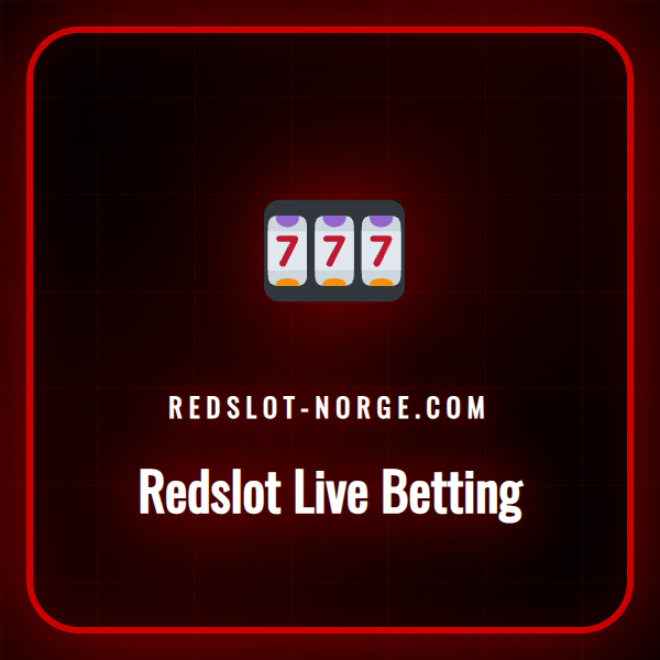 En spiller som følger med på Redslot Live Betting på mobiltelefonen sin.