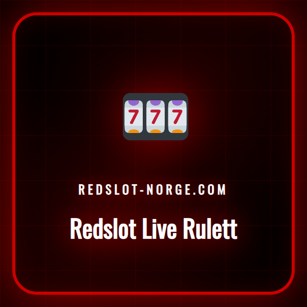 En profesjonell croupier som spinner hjulet på et Redslot Live Rulett bord.
