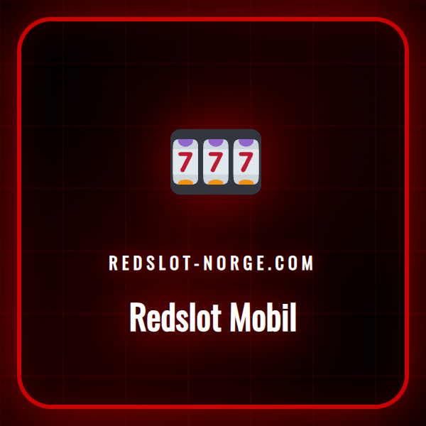 En person som holder en smarttelefon og spiller på Redslot Mobil med et smil.