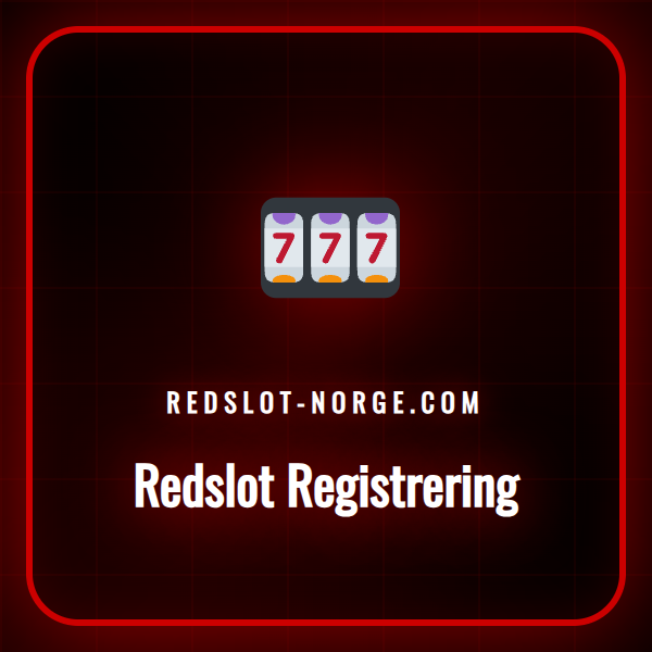 En person som fullfører Redslot registrering på en bærbar datamaskin.