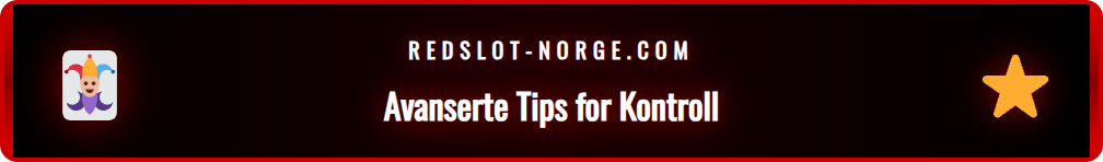 En infografikk som viser avanserte tips for en vellykket Redslot spillepause.
