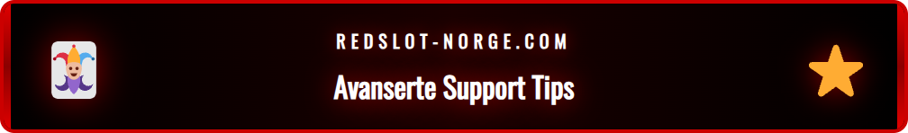 En oversikt over smarte tips for å få raskere hjelp fra Redslot.