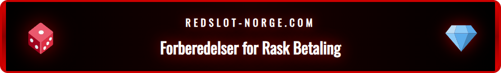 Skjermbilde av Trustly-betalingsgrensesnittet hos Redslot.