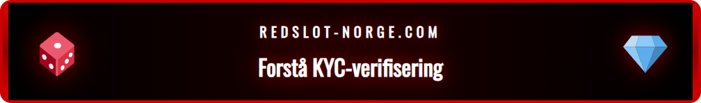 Skjermbilde som viser de nødvendige dokumentene for Redslot uttak.